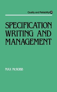 Couverture_Specification Writing And Management