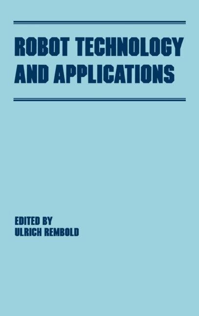 Front cover_Robot Technology And Applications