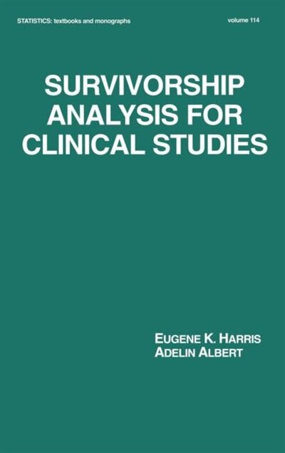 Couverture_Survivorship Analysis for Clinical Studies