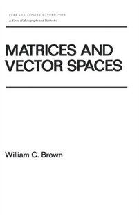 Couverture_Matrices And Vector Spates
