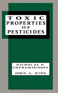Front cover_Toxic Properties Of Pesticides