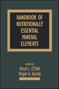 Front cover_Handbook of Nutritionally Essential Mineral Elements