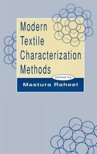 Front cover_Modern Textile Characterization Methods