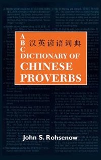 Couverture_Abc Dictionary Of Chinese Proverbs (yanyu)