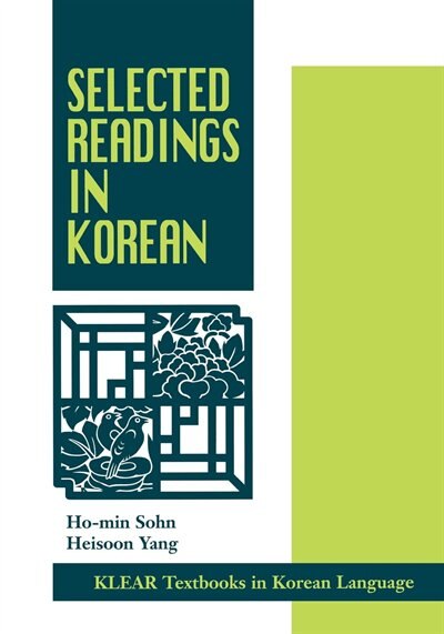 Front cover_Selected Readings In Korean