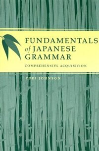 Couverture_Fundamentals Of Japanese Grammar