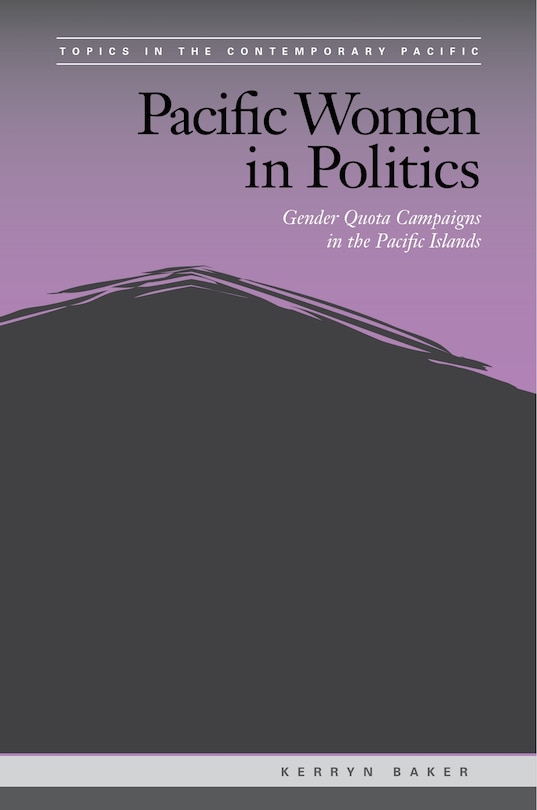 Couverture_Pacific Women In Politics