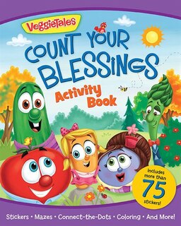 Front cover_Veggietales Count Your Blessings Activity Book