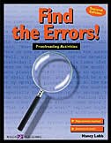 Front cover_Find The Errors!: Proofreading Activities