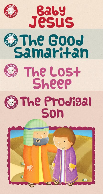 Front cover_Candle Little Lambs Library - Stories Of Jesus
