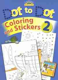 DOT TO DOT COLORING AND STICKERS #2 by Juliet David
