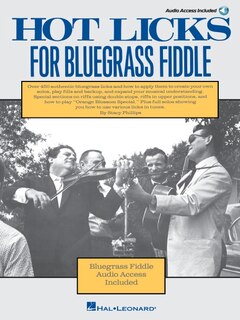 Couverture_Hot Licks For Bluegrass Fiddle (bk/online Audio)