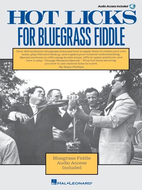 Couverture_Hot Licks For Bluegrass Fiddle (bk/online Audio)