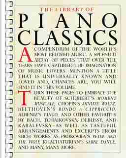 Library Of Piano Classics: Piano Solo