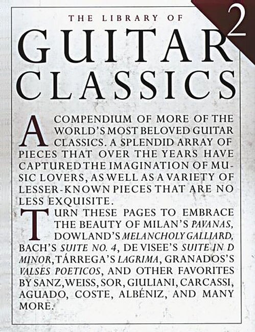 The Library Of Guitar Classics 2