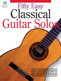 Front cover_50 Easy Classical Guitar Solos