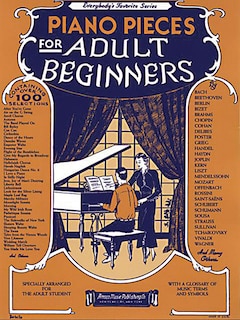 Front cover_Piano Pieces For The Adult Beginner