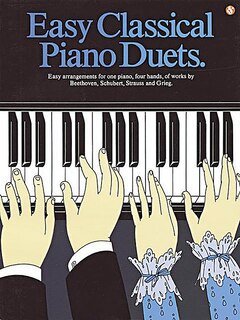 Front cover_Easy Classical Piano Duets