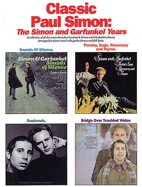 Front cover_Classic Paul Simon - The Simon And Garfunkel Years