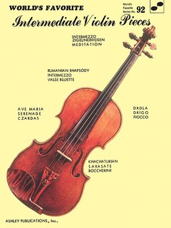 Front cover_Intermediate Violin Pieces