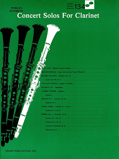 Front cover_Concert Solos for Clarinet