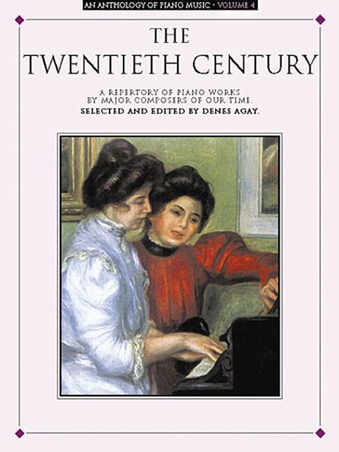 Front cover_An Anthology of Piano Music Volume 4: The Twentieth Century