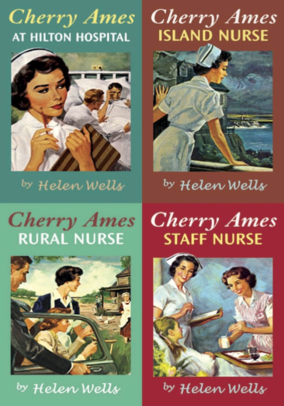 Front cover_Cherry Ames Set 4, Books 13-16