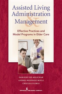 Front cover_Assisted Living Administration And Management