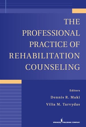 Couverture_The Professional Practice of Rehabilitation Counseling