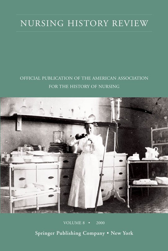 Front cover_Nursing History Review, Volume 8, 2000