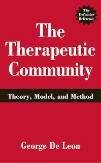 Front cover_The Therapeutic Community