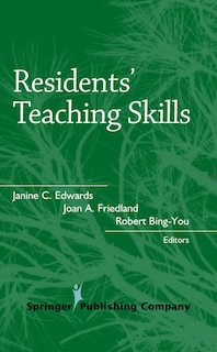 Front cover_Residents' Teaching Skills
