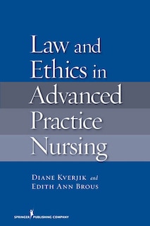 Couverture_Law and Ethics in Advanced Practice Nursing