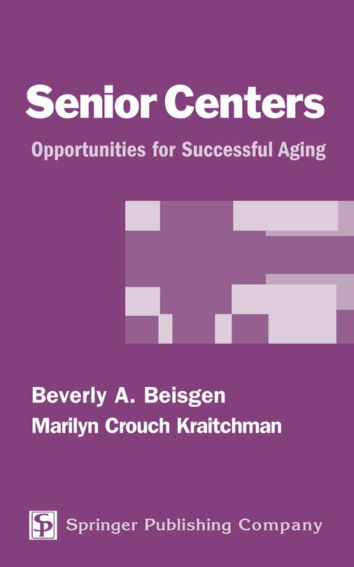 Front cover_Senior Centers