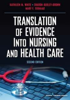 Front cover_Translation Of Evidence Into Nursing And Health Care