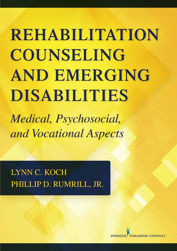 Front cover_Rehabilitation Counseling And Emerging Disabilities