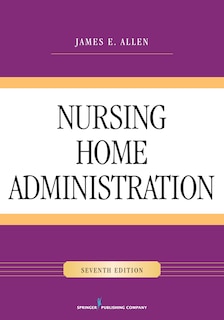 Couverture_Nursing Home Administration