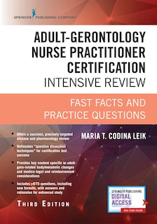 Front cover_Adult-gerontology Nurse Practitioner Certification Intensive Review