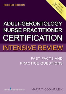 Couverture_Adult-gerontology Nurse Practitioner Certification Intensive Review