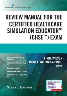Front cover_Review Manual For The Certified Healthcare Simulation Educator Exam