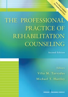Couverture_The Professional Practice Of Rehabilitation Counseling