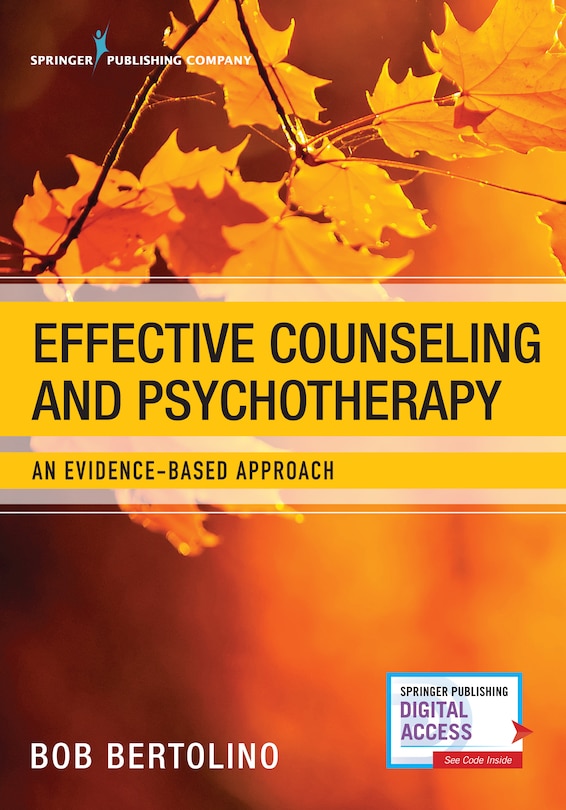 Front cover_Effective Counseling And Psychotherapy