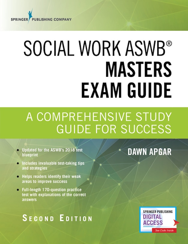 Front cover_Social Work Aswb Masters Exam Guide