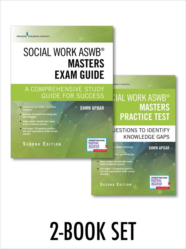 Front cover_Social Work Aswb Masters Exam Guide And Practice Test Set