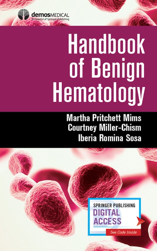 Front cover_Handbook Of Benign Hematology