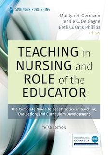 Couverture_Teaching In Nursing And Role Of The Educator, Third Edition