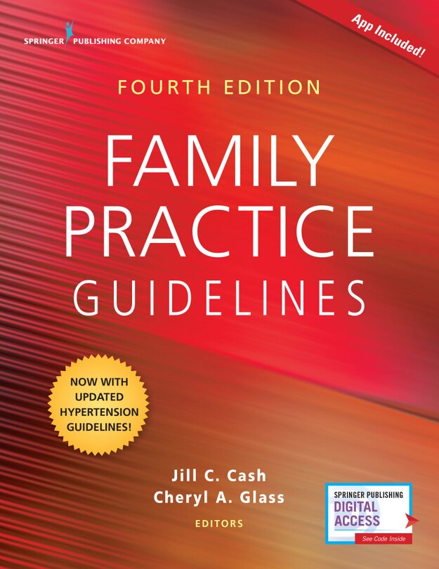 Couverture_Family Practice Guidelines, (Book + Free App)