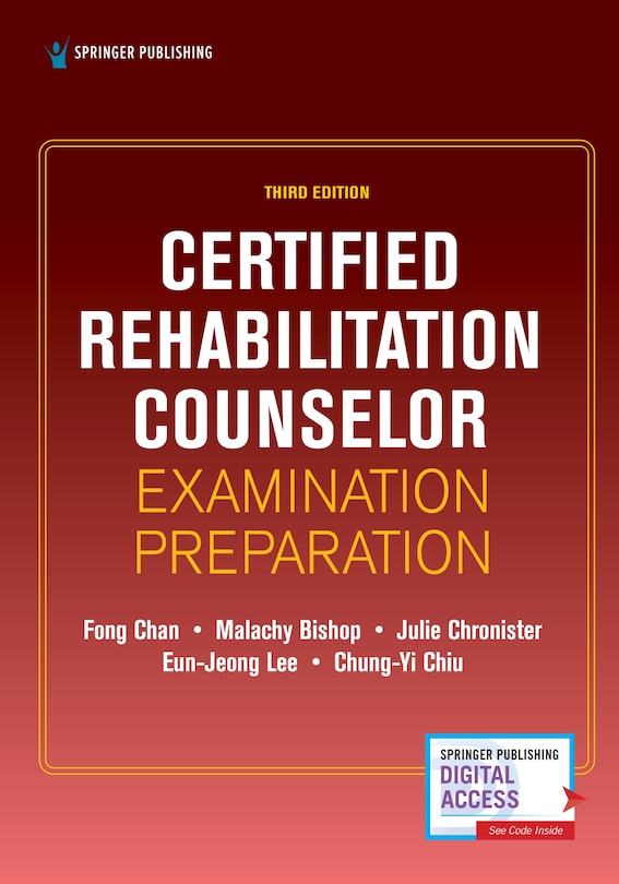 Front cover_Certified Rehabilitation Counselor Examination Preparation