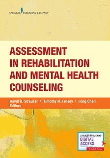 Front cover_Assessment In Rehabilitation And Mental Health Counseling