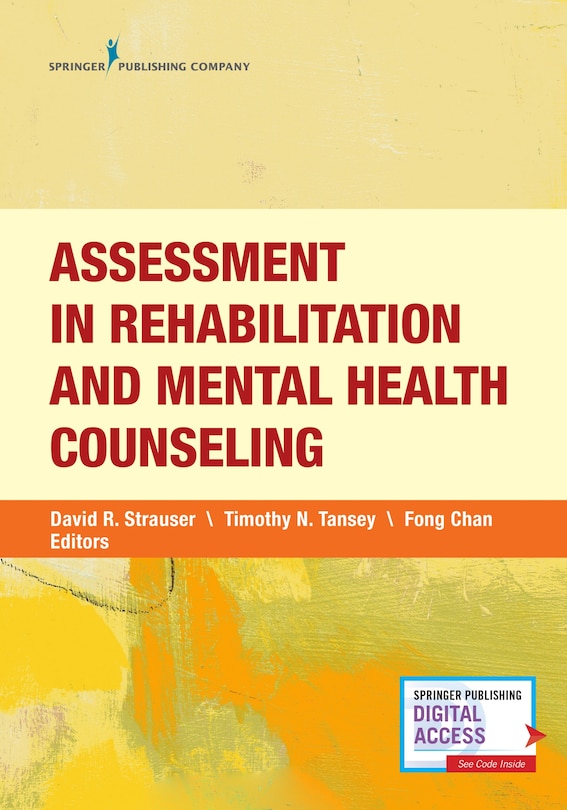 Front cover_Assessment In Rehabilitation And Mental Health Counseling